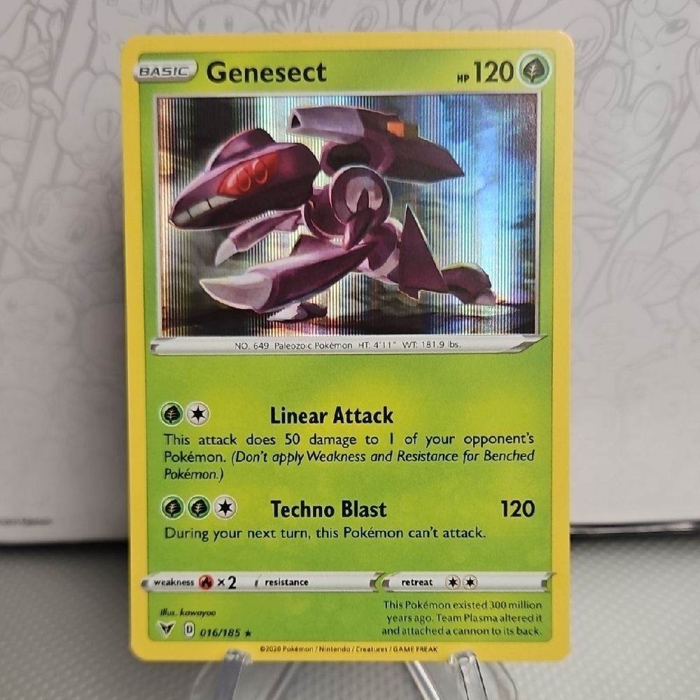 Genesect 016/185 Pokemon TCG Holo Rare